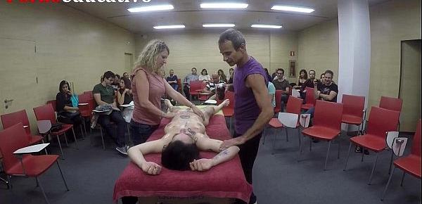 Clase 3 de masaje erótico anal